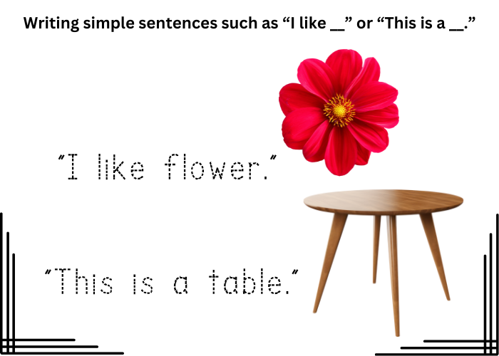 Kindergarten worksheets Writing