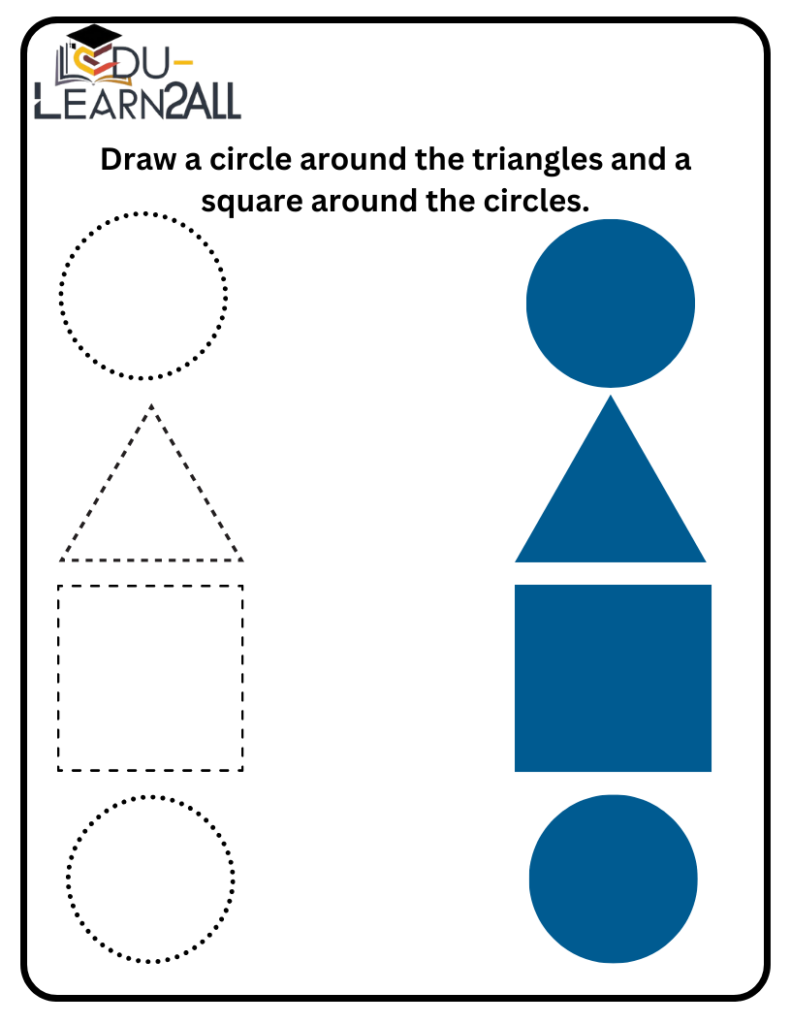 Shapes 1st Grade Math Worksheets