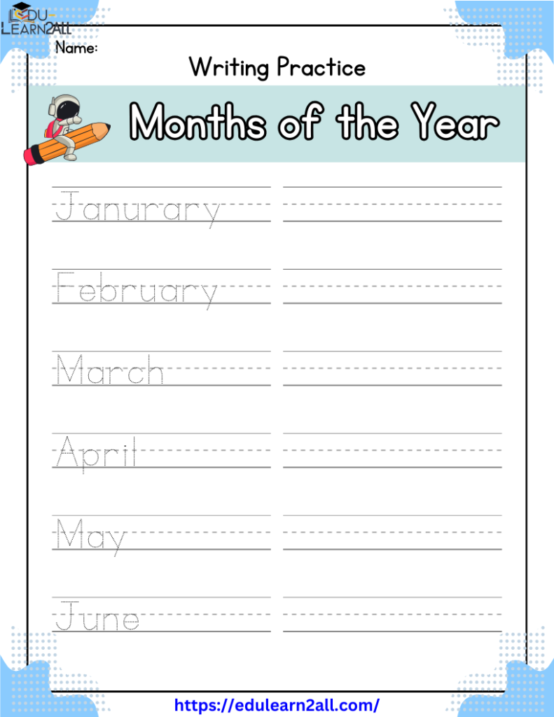 Kindergarten worksheets English