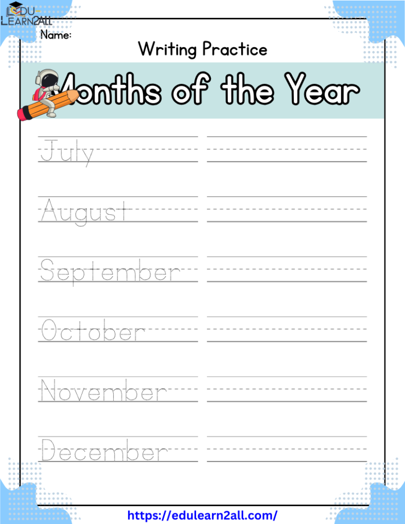 Kindergarten worksheets English