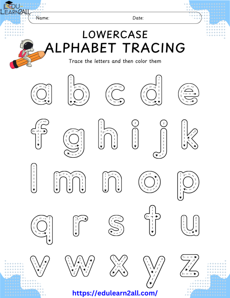 Kindergarten worksheets English
