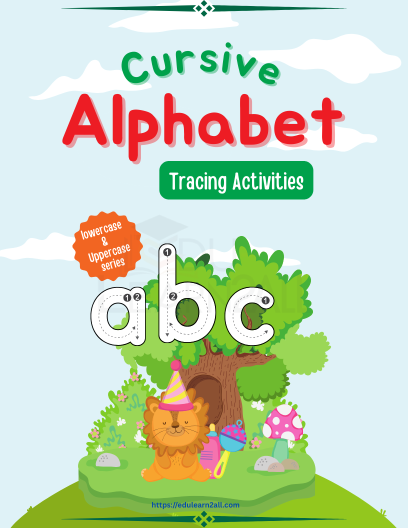 Cursive Alphabet book