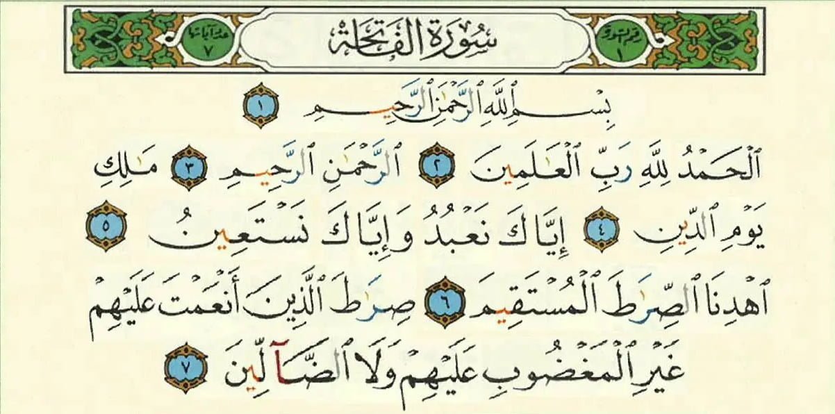 Surah Al-Fatihah (The Opening), Verse 1