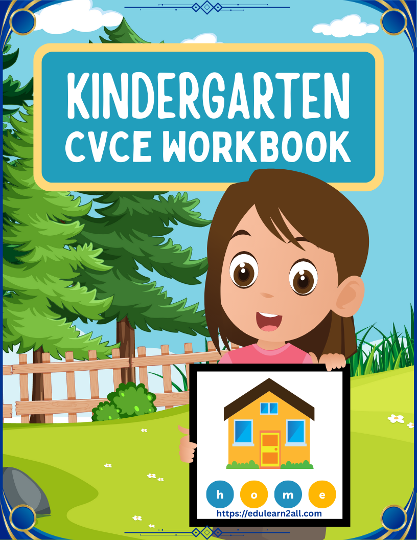Kindergarten CVCE Workbook